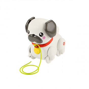 Сензорна играчка, Fisher Price Pets - Walk-The-Pup Pug 