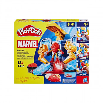 Сет за игра, Play-Doh: Marvel - Iron Man Armor Maker Lab 