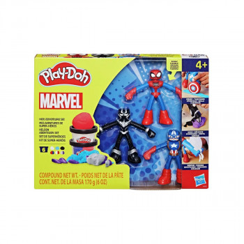 Сет за игра, Play-Doh: Marvel - Hero Adventure Set 