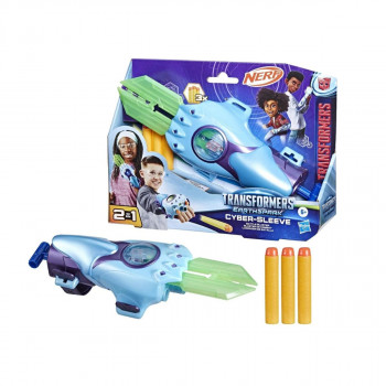 NERF пиштол со мека муниција, Transformers: EarthSpark - Cyber-Sleeve 