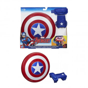 Магнетен Captain America штит + ракавица 