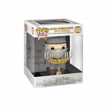 Фигура, Pop! Deluxe, Harry Potter - Albus Dumbledore w/Podium 