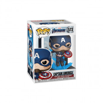 Фигура, Pop!, Marvel: Avengers Endgame - Captain America w/Broken Shield 