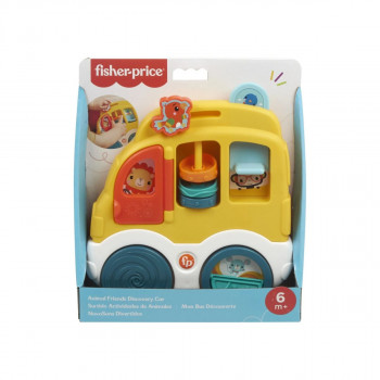 Сензорна играчка, Fisher Price - Animal Friends Discovery Car 