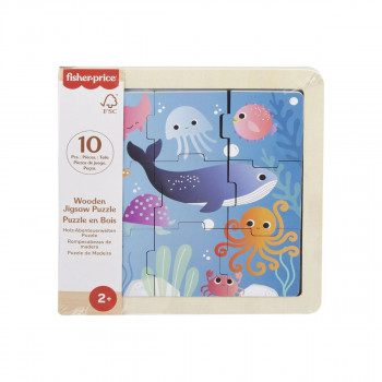Дрвена сложувалка, Fisher Price - Sea Animals 