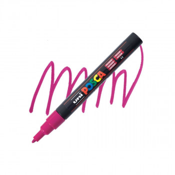 Маркер, Posca PC-3M - Fuchsia 