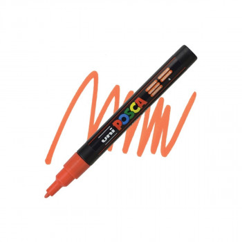 Маркер, Posca PC-3M - Orange 