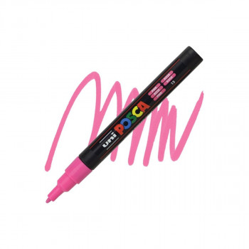 Маркер, Posca PC-3M - Pink 
