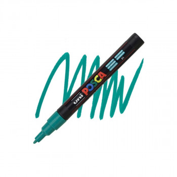 Маркер, Posca PC-3M - Emerald Green 