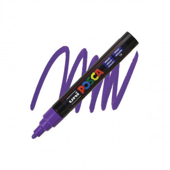 Маркер, Posca PC-5M - Violet 
