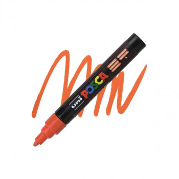 Маркер, Posca PC-5M - Orange 