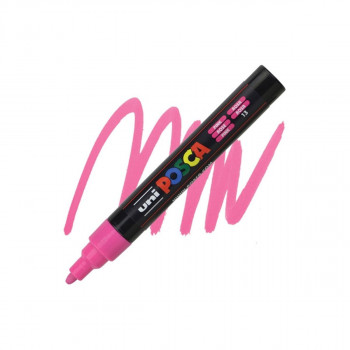 Маркер, Posca PC-5M - Pink 