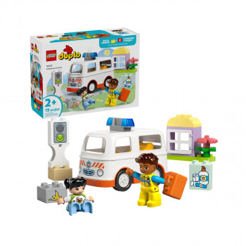 LEGO коцки, Duplo, Ambulance & Driver 