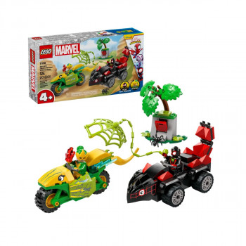 LEGO коцки, Marvel, Spin and Electro Dinosaur Vehicle Chase 