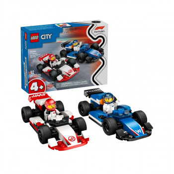 LEGO коцки, City, F1® Williams Racing & Haas F1® Race Cars 