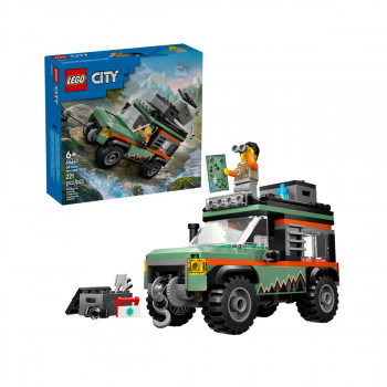 LEGO коцки, City, Off-Road 4x4 Mountain Truck 