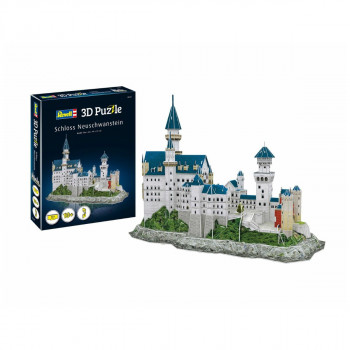 3D сложувалка, Neuschwanstein Castle, 121 парчиња 