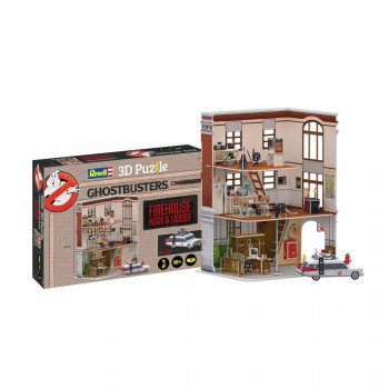 3D сложувалка, Ghostbusters - Firehouse Hook - Ladder, 158 парчиња 