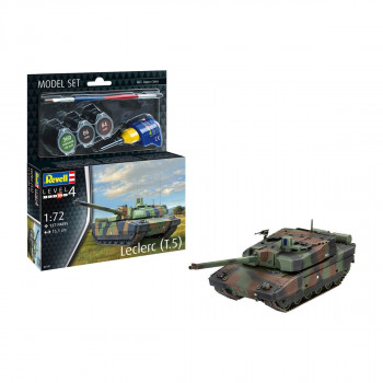 Макета + бои и алатки, Model Set Leclerc (T.5), 1:72 