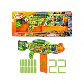 NERF пушка со мека муниција, Zombie Corrupter Dart Blaster 