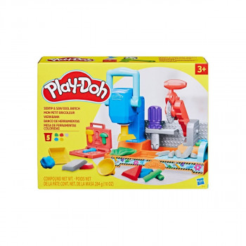 Сет за игра, Play-Doh Stamp & Saw Tool Bench 