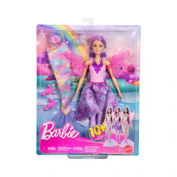 Кукла Barbie: Fantasy Fashion w/ Mermaid Tail & Fairy Wings 