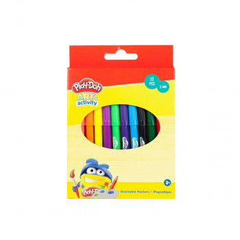 Сет од 12 фломастери, Play-Doh Art & Activity 