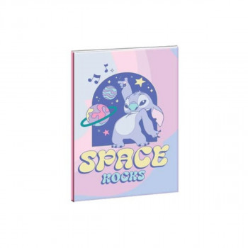 Тетратка B5, Disney: Stitch - Space Rocks, мек повез, 40 листа 