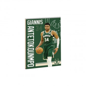 Тетратка B5, NBA: Antetokounmpo, мек повез, 40 листа 