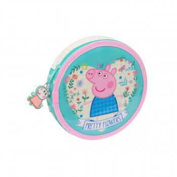 Несесер за моливи - полн, Peppa Pig - Pretty Flowers, кружен 