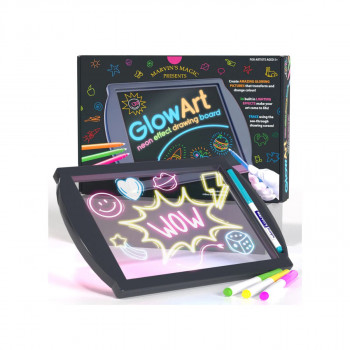 Табла за цртање, Marvin's Magic Glow Art - Black 