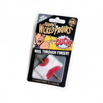 Мини трик, Marvin's Wicked Pranks Ouch! - Nail Through Finger! 