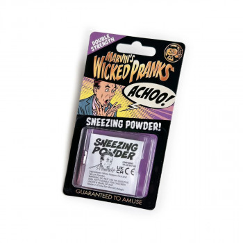 Мини трик, Marvin's Wicked Pranks Achoo! - Sneezing Powder! 