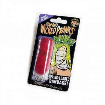 Мини трик, Marvin's Wicked Pranks Boing! - Spring-Loaded Bandage! 