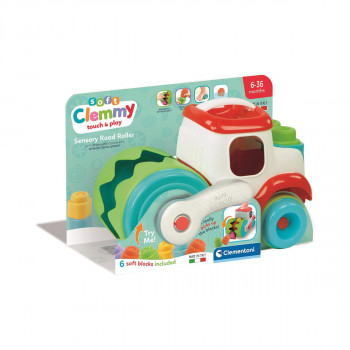 Сензорна играчка, Soft Clemmy Touch & Play - Sensory Road Roller 