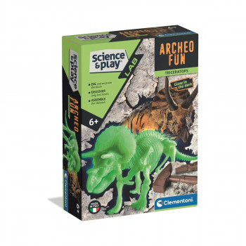 СТЕМ сет, Science & Play Lab, Arched Fun: Triceratops 