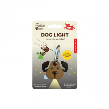 Приврзок за поводник со ламбичка, Kobe Dog Light 