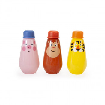 Играчка за правење балончиња, Kidoki Squeezy Bubbles, 3 бои 