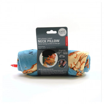 Перница за патување на надувување, Map Neck Pillow 