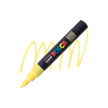 Маркер, Posca PC-1M - Straw Yellow 