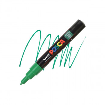 Маркер, Posca PC-1M - Green 