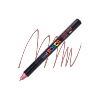 Маркер, Posca PC-1MR - Metallic Red 