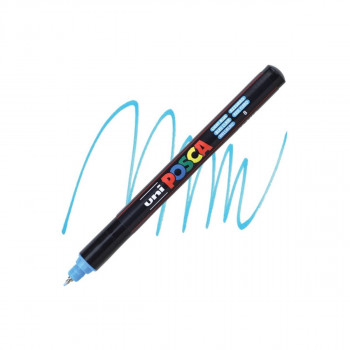 Маркер, Posca PC-1MR - Light Blue 