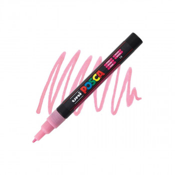 Маркер, Posca PC-3M - Glitter Pink 
