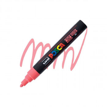 Маркер, Posca PC-5M - Coral Pink 