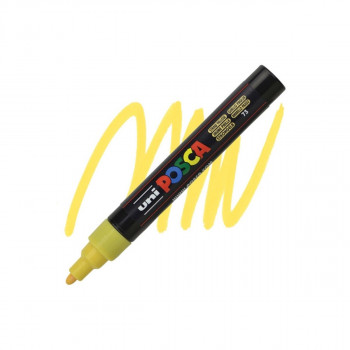 Маркер, Posca PC-5M - Straw Yellow 