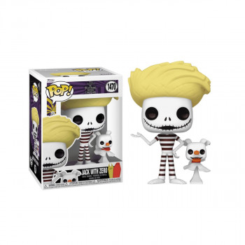 Фигура, Pop!, The Nightmare Before Christmas - Jack w/Zero 
