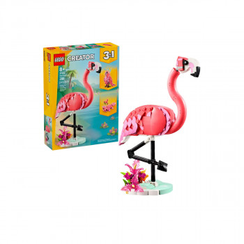 LEGO коцки, Creator 3in1, Wild Animals: Pink Flamingo 