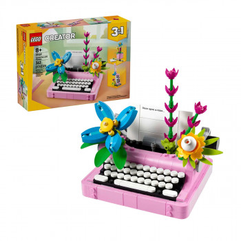 LEGO коцки, Creator 3in1, Typewriter with Flowers 