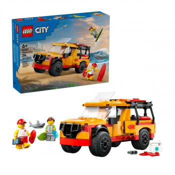 LEGO коцки, City, Lifeguard Beach Rescue Truck 